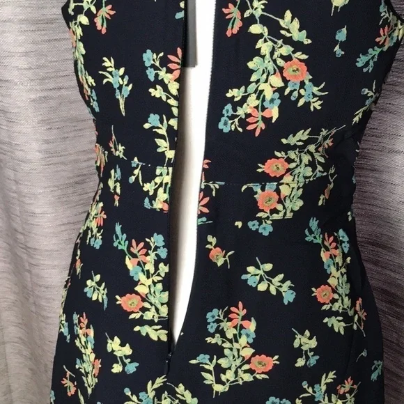 19COOPER BLUE FLORAL FIT & FLARE SUNDRESS SMALL New - Picture 8 of 9